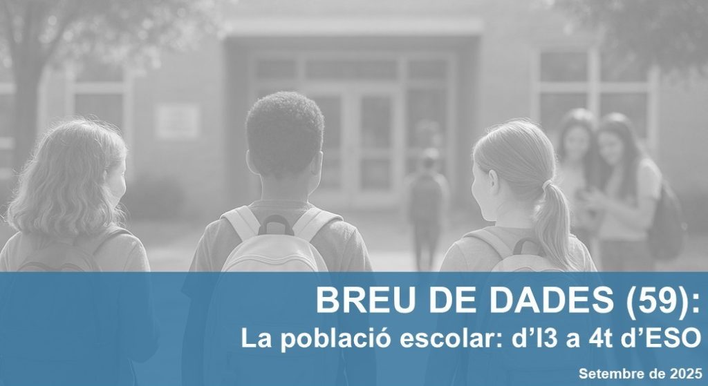 Breu de dades poblacio escolar catalunya descens